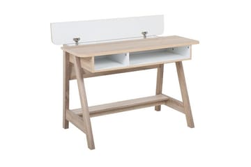 Jackson Skrivbord 110 cm med Förvaring Hylla - Vit - Möbler - Bord & matgrupper - Kontorsbord - Skrivbord
