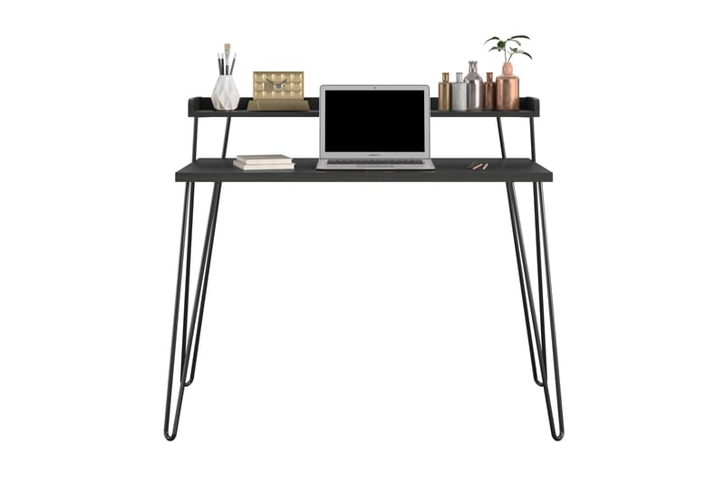 Junpey Skrivbord 114 cm - Svart - Möbler - Bord & matgrupper - Kontorsbord - Skrivbord