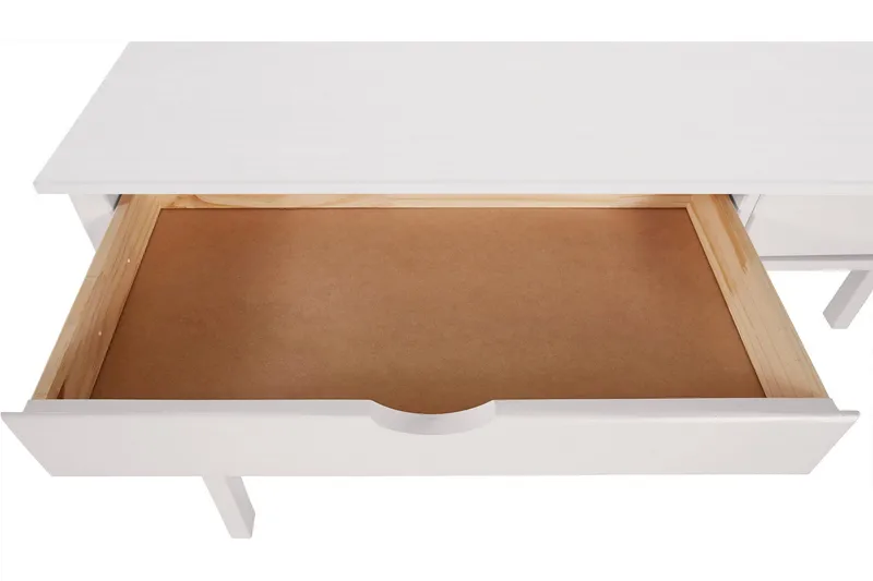 Juntol Skrivbord 140 cm - Vit - Möbler - Bord & matgrupper - Kontorsbord - Skrivbord