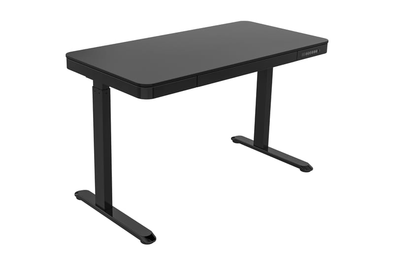 Kahchi Skrivbord 120 cm Höj och Sänkbar - Svart - Skrivbord