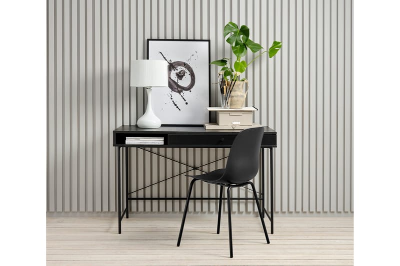 Kamello Skrivbord 120 cm - Svart - Möbler - Bord & matgrupper - Kontorsbord - Skrivbord