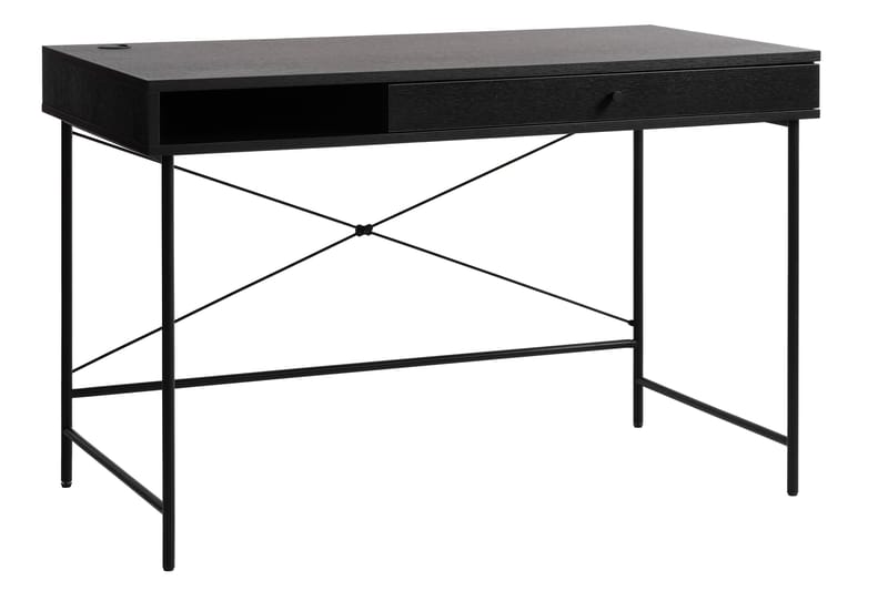 Kamello Skrivbord 120 cm - Svart - Möbler - Bord & matgrupper - Kontorsbord - Skrivbord
