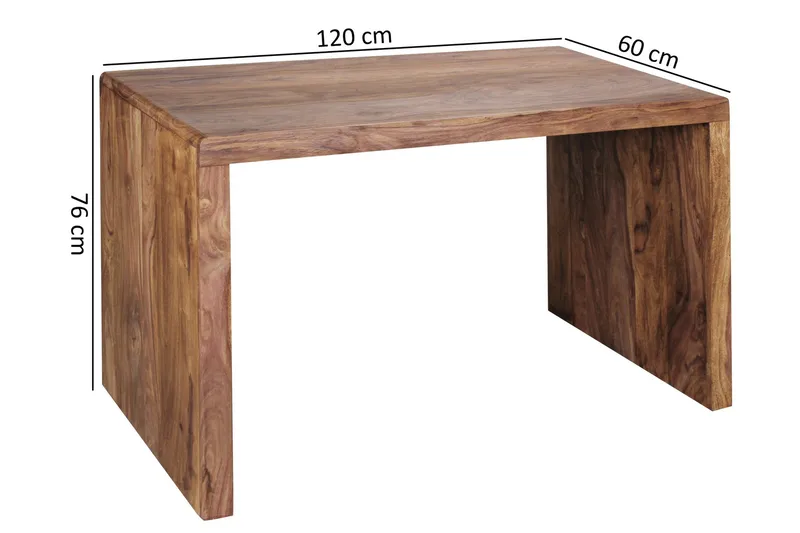 Kanaria Skrivbord 120 cm - Trä/natur - Möbler - Bord & matgrupper - Kontorsbord - Skrivbord