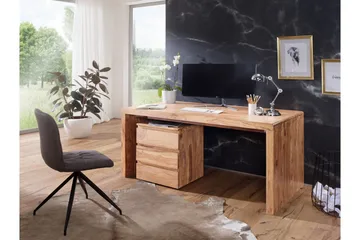Kanaria Skrivbord 140 cm - Massivt Trä - Möbler - Bord & matgrupper - Kontorsbord - Skrivbord
