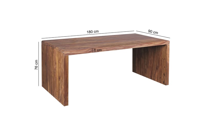 Kanaria Skrivbord 180 cm - Trä/natur - Möbler - Bord & matgrupper - Kontorsbord - Skrivbord