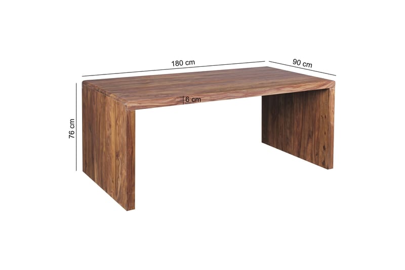 Kanaria Skrivbord 180 cm - Trä/natur - Möbler - Bord & matgrupper - Kontorsbord - Skrivbord