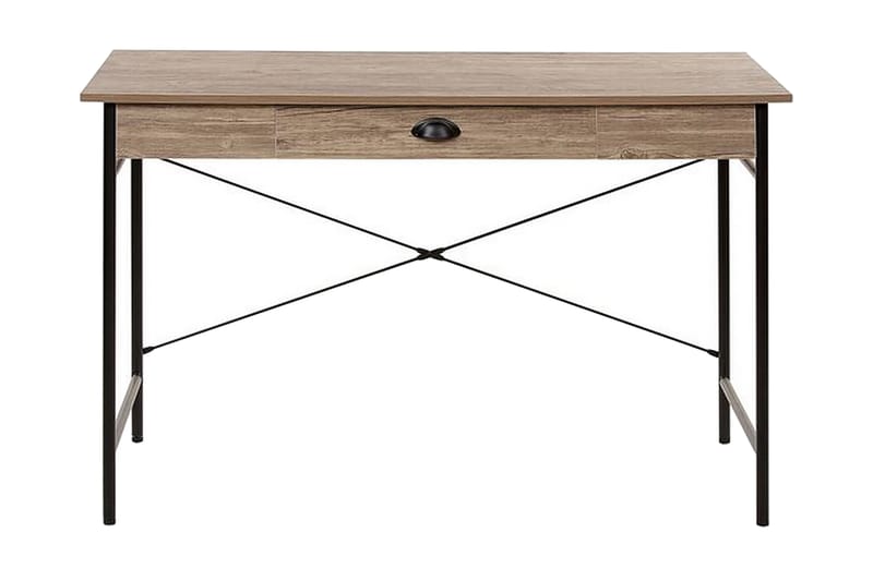 Kataliya Skrivbord 120 cm med Förvaring Låda - Ljust Trä - Möbler - Bord & matgrupper - Kontorsbord - Skrivbord