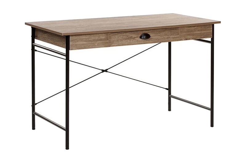 Kataliya Skrivbord 120 cm med Förvaring Låda - Ljust Trä - Möbler - Bord & matgrupper - Kontorsbord - Skrivbord