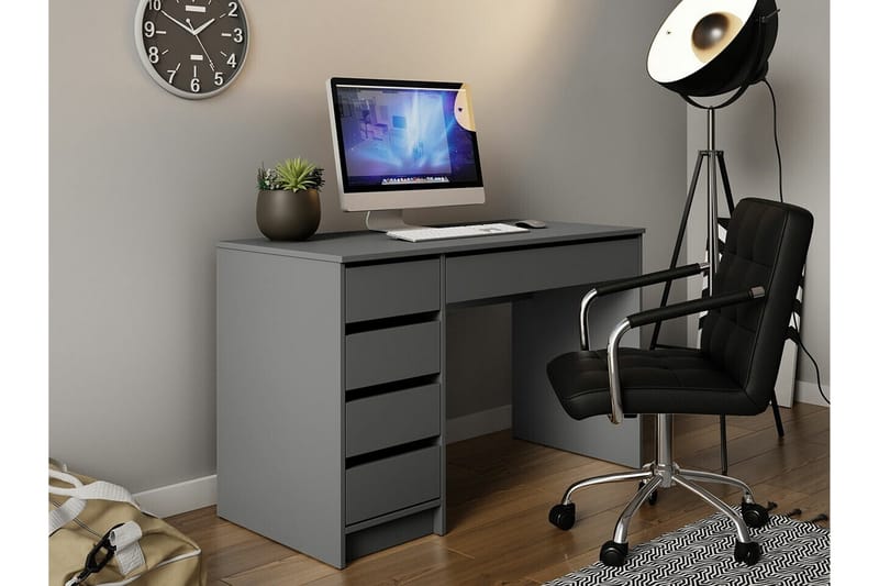 Kintore Skrivbord 120 cm - Antracit - Möbler - Bord & matgrupper - Kontorsbord - Skrivbord