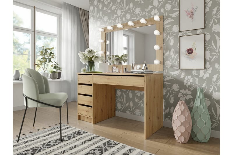 Kintore Skrivbord 120 cm Brown - Möbler - Bord & matgrupper - Kontorsbord - Skrivbord