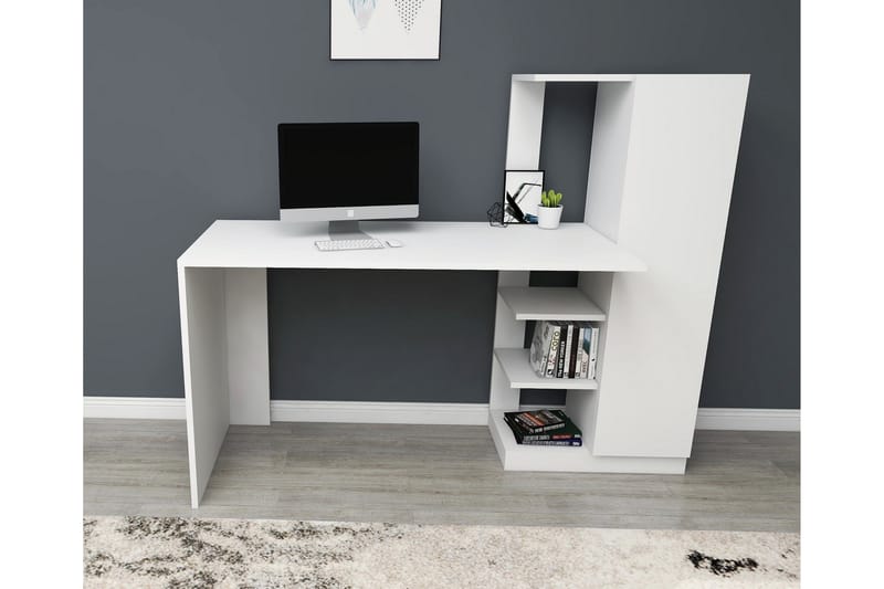 Klul Skrivbord 120 cm - Vit - Möbler - Bord & matgrupper - Kontorsbord - Skrivbord