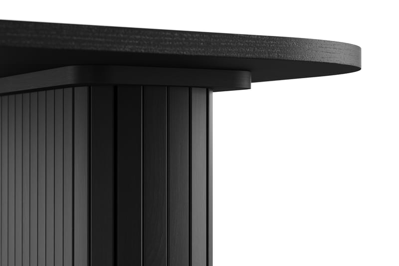 Kopparbo Skrivbord 100 cm Svart - Svart trä - Skrivbord