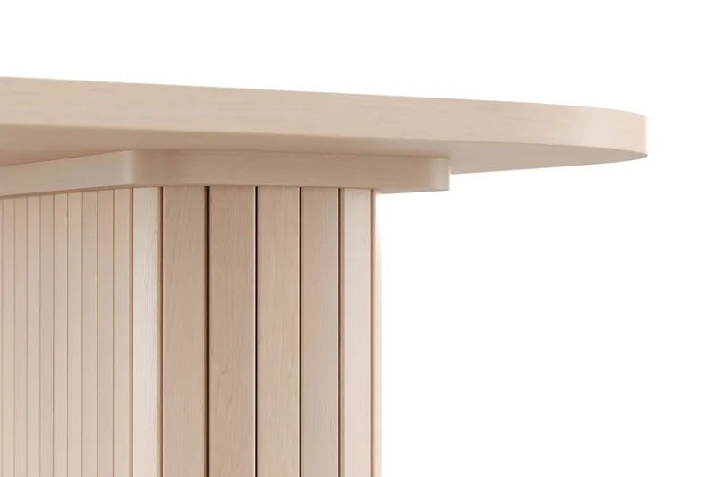 Kopparbo Skrivbord 100 cm Vitlaserad Ek - Ljust vitlaserat ekträ - Möbler - Bord & matgrupper - Kontorsbord - Skrivbord