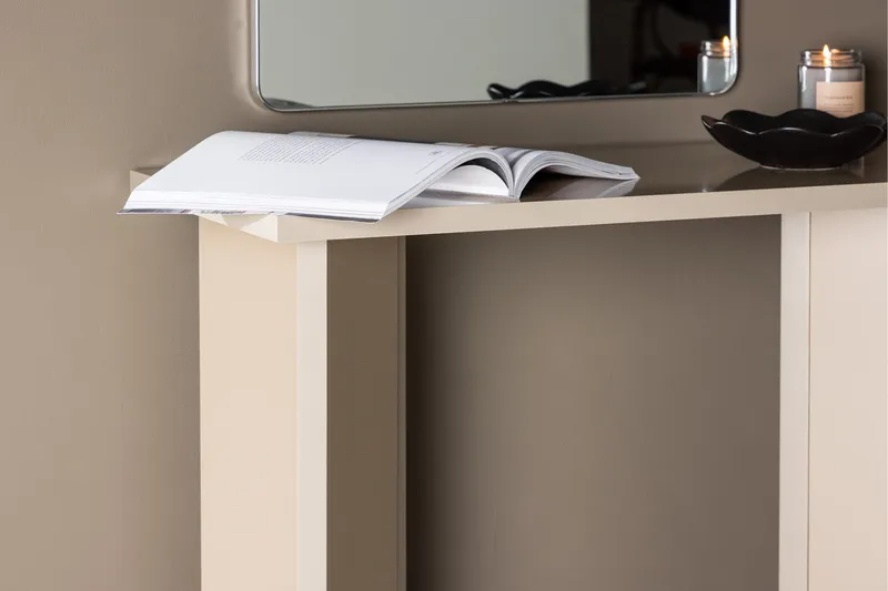 Kristansund Skrivbord 90x42 cm Beige - Venture Home - Möbler - Bord & matgrupper - Kontorsbord - Skrivbord