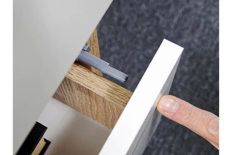 Kubana Skrivbord 130 cm med Förvaring Lådor - Grå/Vit - Möbler - Bord & matgrupper - Kontorsbord - Skrivbord