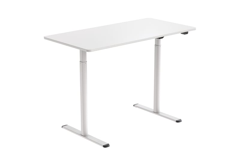 Lykke Nordic Höj och Sänkbart Skrivbord 120x60 cm - Vit - Möbler - Bord & matgrupper - Kontorsbord - Skrivbord - Höj och sänkbart skrivbord