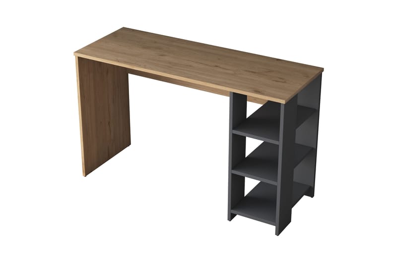 Makrud Skrivbord 120 cm - Valnöt/Antracit - Möbler - Bord & matgrupper - Kontorsbord - Skrivbord