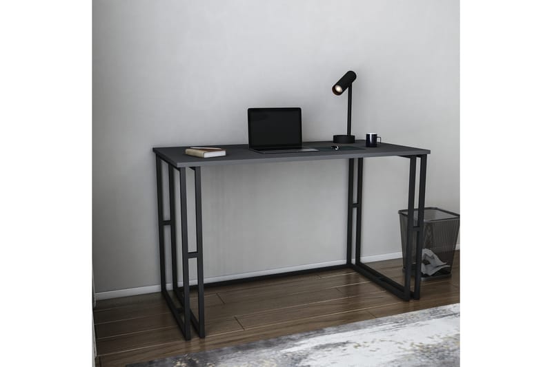 Malem Skrivbord 60x74,8x120 cm - Svart/Antracit - Möbler - Bord & matgrupper - Kontorsbord - Skrivbord