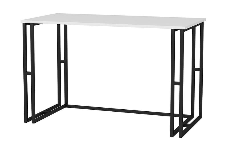 Malem Skrivbord 60x74,8x120 cm - Svart/Vit - Möbler - Bord & matgrupper - Kontorsbord - Skrivbord