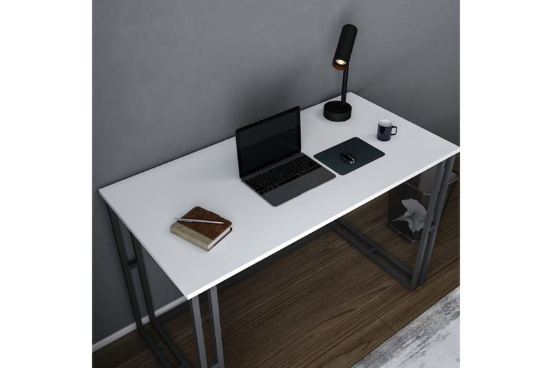 Malem Skrivbord 60x74,8x120 cm - Svart/Vit - Möbler - Bord & matgrupper - Kontorsbord - Skrivbord