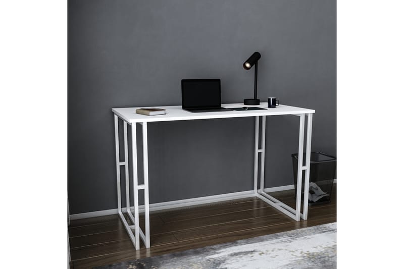 Malem Skrivbord 60x74,8x120 cm - Vit - Möbler - Bord & matgrupper - Kontorsbord - Skrivbord