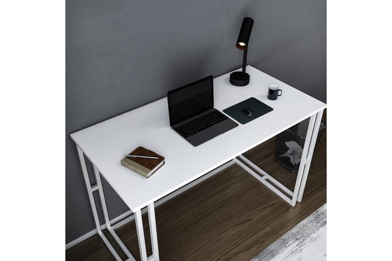 Malem Skrivbord 60x74,8x120 cm - Vit - Möbler - Bord & matgrupper - Kontorsbord - Skrivbord
