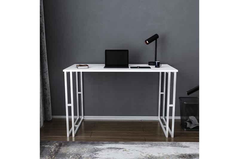 Malem Skrivbord 60x74,8x120 cm - Vit - Möbler - Bord & matgrupper - Kontorsbord - Skrivbord