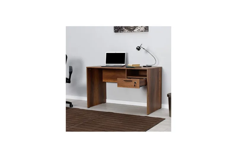 Skrivbord Matulca Valnöt - Valnöt - Möbler - Bord & matgrupper - Kontorsbord - Skrivbord