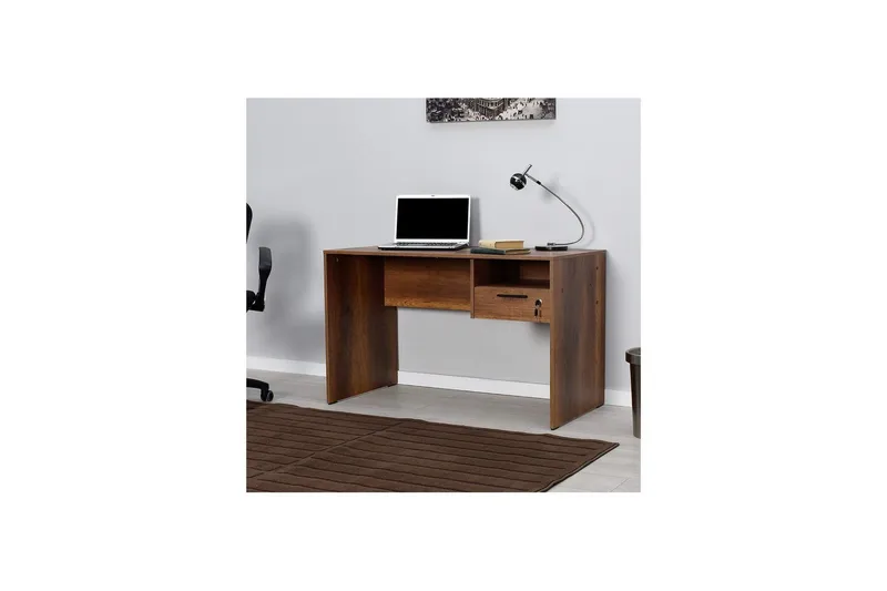 Skrivbord Matulca Valnöt - Valnöt - Möbler - Bord & matgrupper - Kontorsbord - Skrivbord