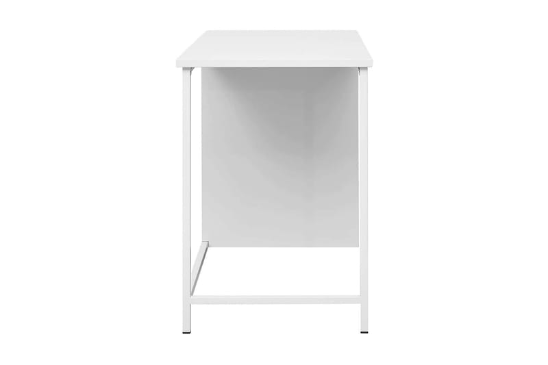Skrivbord med lådor industriell vit 105x52x75 cm stål - Vit - Möbler - Bord & matgrupper - Kontorsbord - Skrivbord