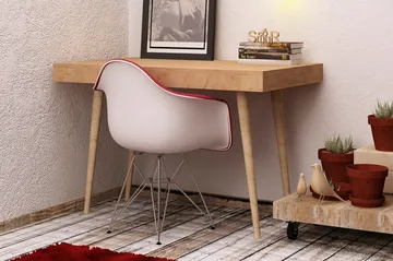 Mod Design Skrivbord 100 cm - Ekfärg - Möbler - Bord & matgrupper - Kontorsbord - Skrivbord