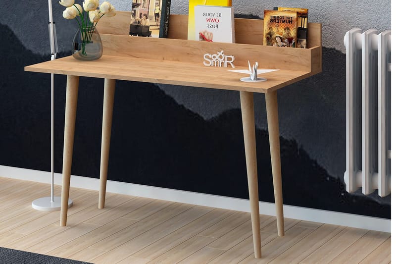 Mod Design Skrivbord 100 cm med Förvaring Rum - Trä - Skrivbord