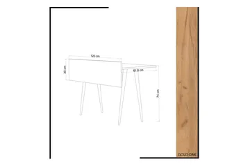 Mod Design Skrivbord 120 cm - Trä - Möbler - Bord & matgrupper - Kontorsbord - Skrivbord