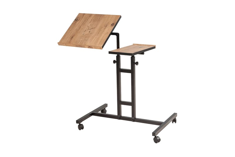 Morse Ståskrivbord 67 cm - Trä/natur/Svart - Möbler - Bord & matgrupper - Kontorsbord - Skrivbord - Höj och sänkbart skrivbord