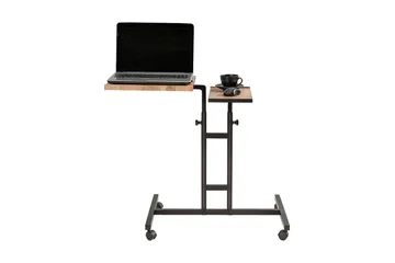 Morse Ståskrivbord 67 cm - Trä/natur/Svart - Möbler - Bord & matgrupper - Kontorsbord - Skrivbord - Höj och sänkbart skrivbord