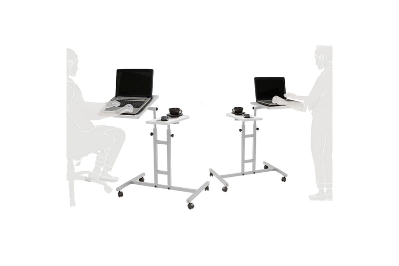 Morse Ståskrivbord 67 cm - Vit - Möbler - Bord & matgrupper - Kontorsbord - Skrivbord - Höj och sänkbart skrivbord