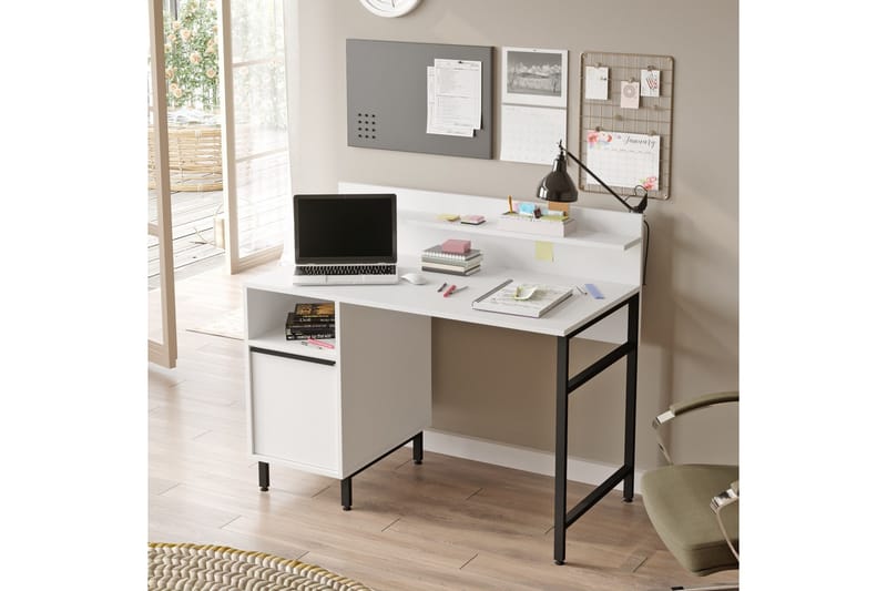 Munetoki Skrivbord 120 cm - Vit - Möbler - Bord & matgrupper - Kontorsbord - Skrivbord