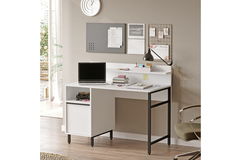 Munetoki Skrivbord 120 cm - Vit - Möbler - Bord & matgrupper - Kontorsbord - Skrivbord