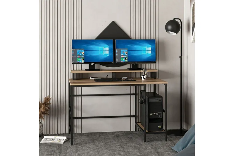 Nafe Skrivbord 120 cm - Brun - Möbler - Bord & matgrupper - Kontorsbord - Skrivbord