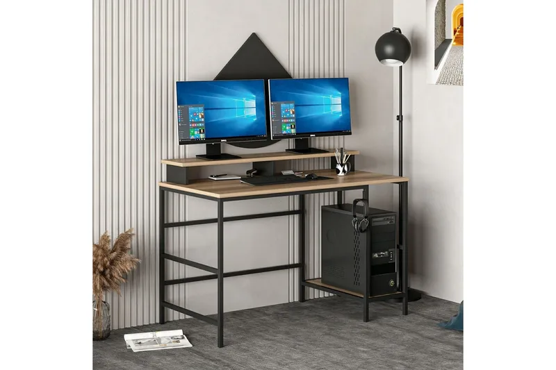 Nafe Skrivbord 120 cm - Brun - Möbler - Bord & matgrupper - Kontorsbord - Skrivbord