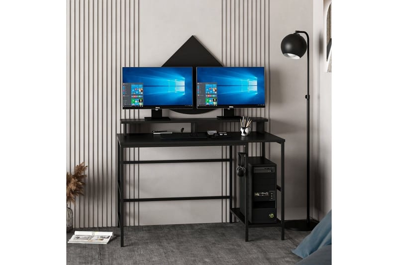 Nafe Skrivbord 120 cm - Svart - Möbler - Bord & matgrupper - Kontorsbord - Skrivbord