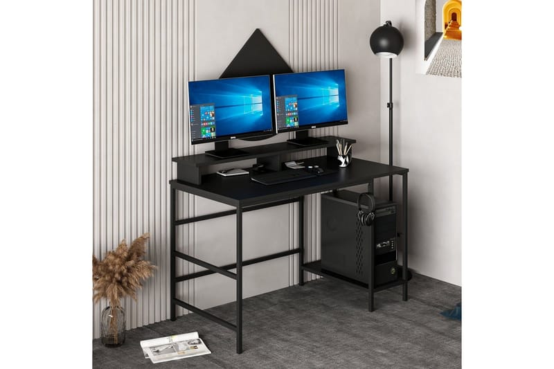 Nafe Skrivbord 120 cm - Svart - Möbler - Bord & matgrupper - Kontorsbord - Skrivbord