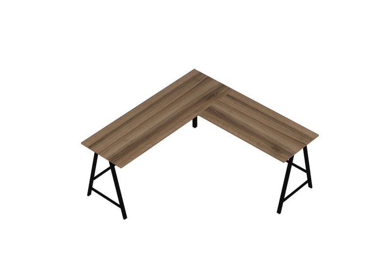 Nagender Skrivbord 180 cm - Brun - Möbler - Bord & matgrupper - Kontorsbord - Skrivbord