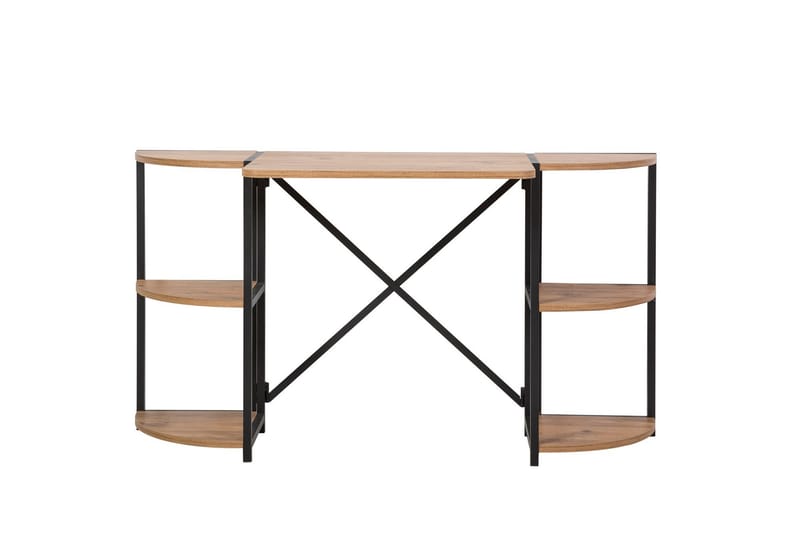 Narang Skrivbord 138 cm - Brun/Svart - Möbler - Bord & matgrupper - Kontorsbord - Skrivbord