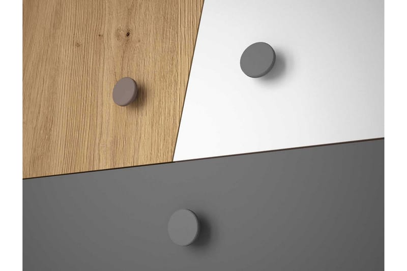 Nero Skrivbord 120 cm - Natur/Vit/Grå - Möbler - Bord & matgrupper - Kontorsbord - Skrivbord