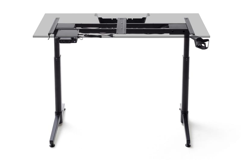 Nonya 7 Gaming Skrivbord 140 cm Höj - och Sänkbart T-ram - Svart - Höj och sänkbart skrivbord - Skrivbord - Datorbord