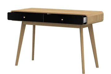 Olivet Skrivbord 120 cm - Natur/Svart - Möbler - Bord & matgrupper - Kontorsbord - Skrivbord