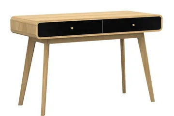 Olivet Skrivbord 120 cm - Natur/Svart - Möbler - Bord & matgrupper - Kontorsbord - Skrivbord
