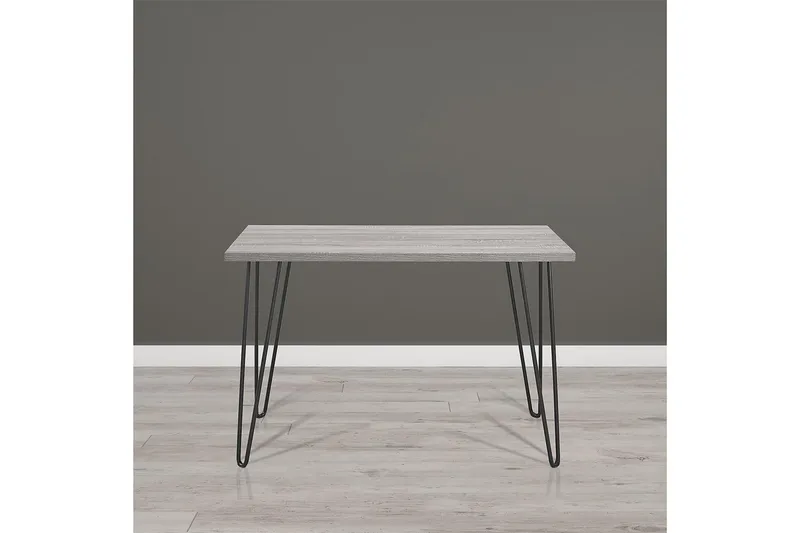 Owen Skrivbord 102 cm Grå/Svart - Dorel Home - Möbler - Bord & matgrupper - Kontorsbord - Skrivbord