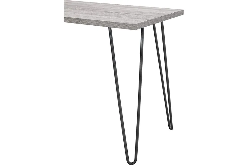 Owen Skrivbord 102 cm Grå/Svart - Dorel Home - Möbler - Bord & matgrupper - Kontorsbord - Skrivbord